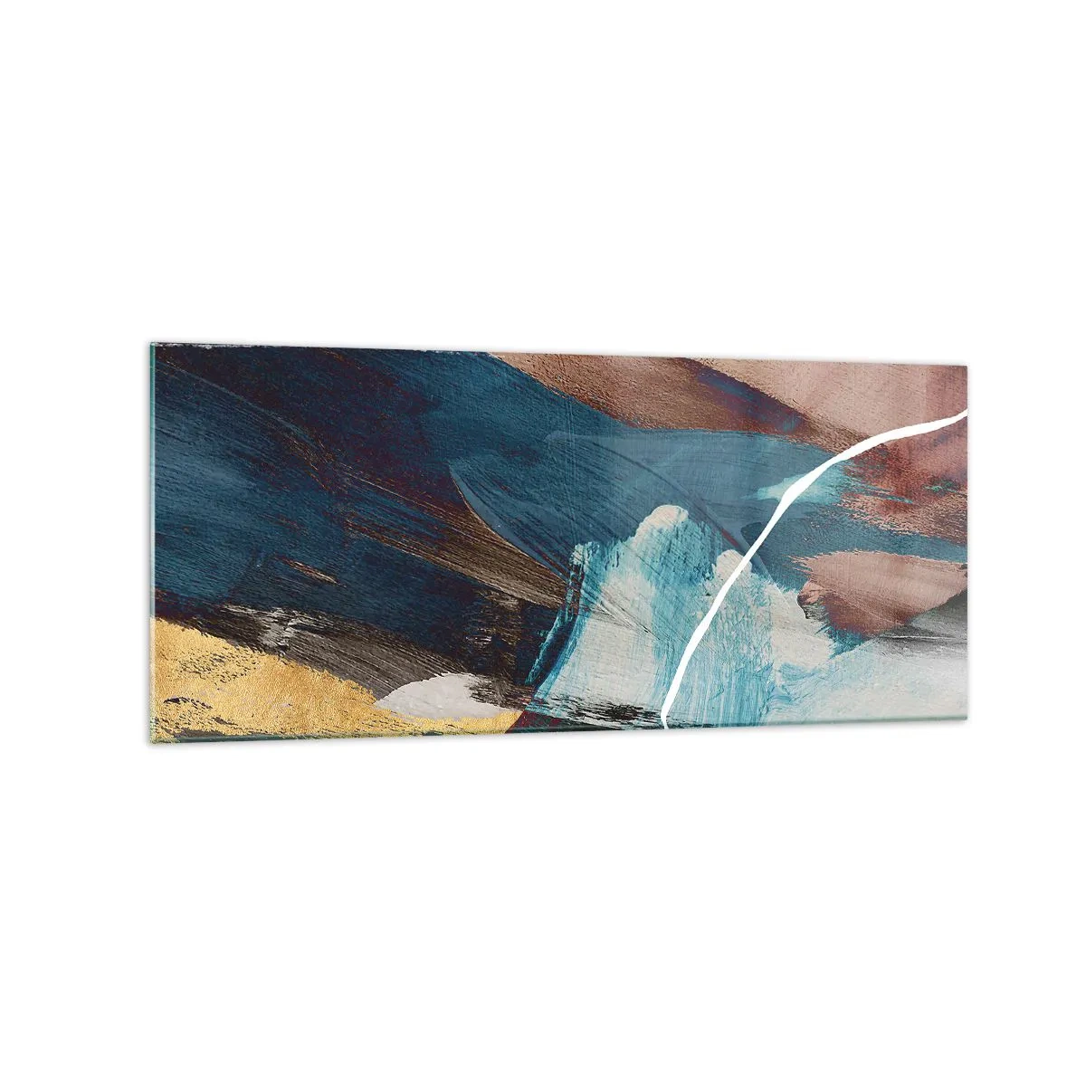 Obraz na skle - Na plno a s energiou - 120x50 cm