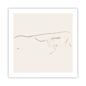 Plagát - Tvar túžby - 50x50 cm