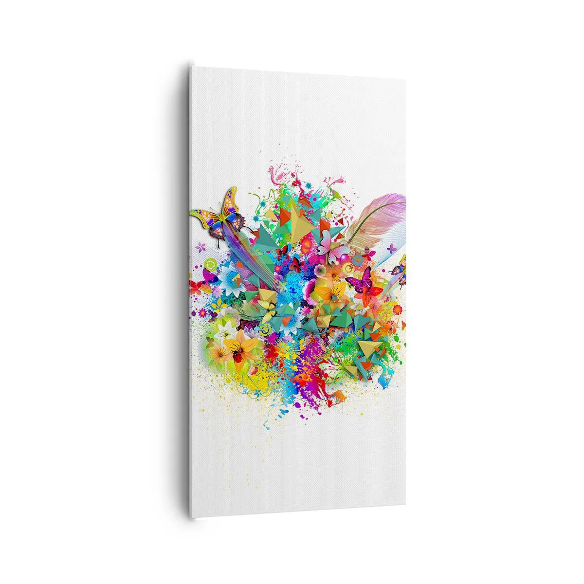 Obraz na plátne - Kytica radosti - 65x120 cm