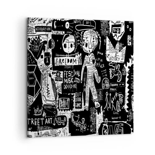 Obraz na plátne - Práva a radosti duševnej mladosti - 50x50 cm