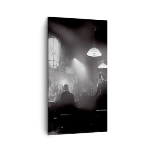 Obraz na plátne - V jazzovej atmosfére - 45x80 cm