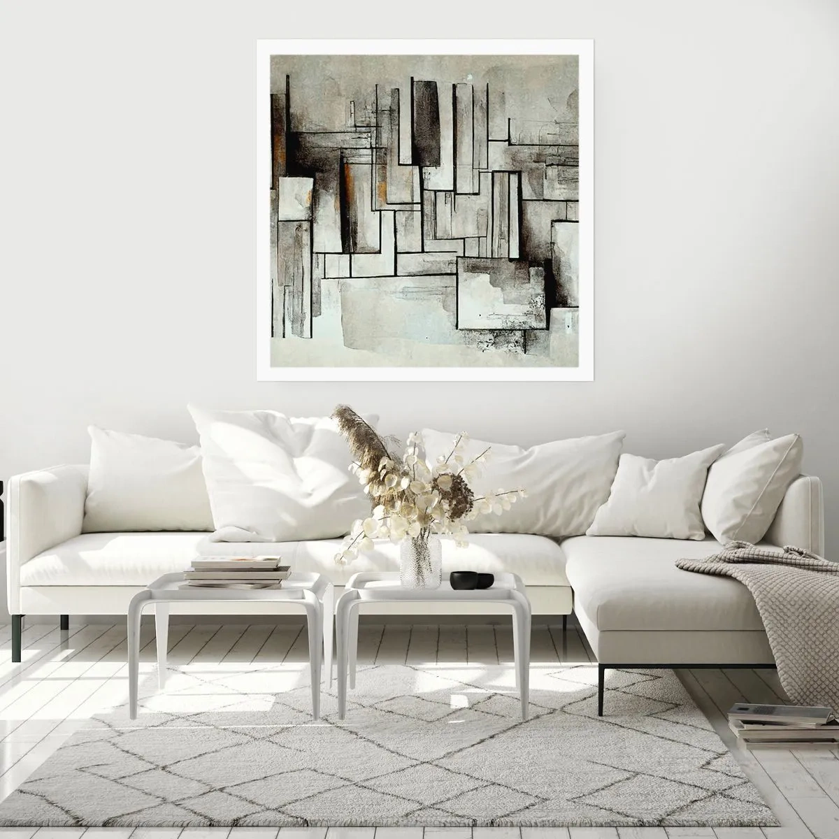 Plagát - Sila jednoduchosti - 40x40 cm