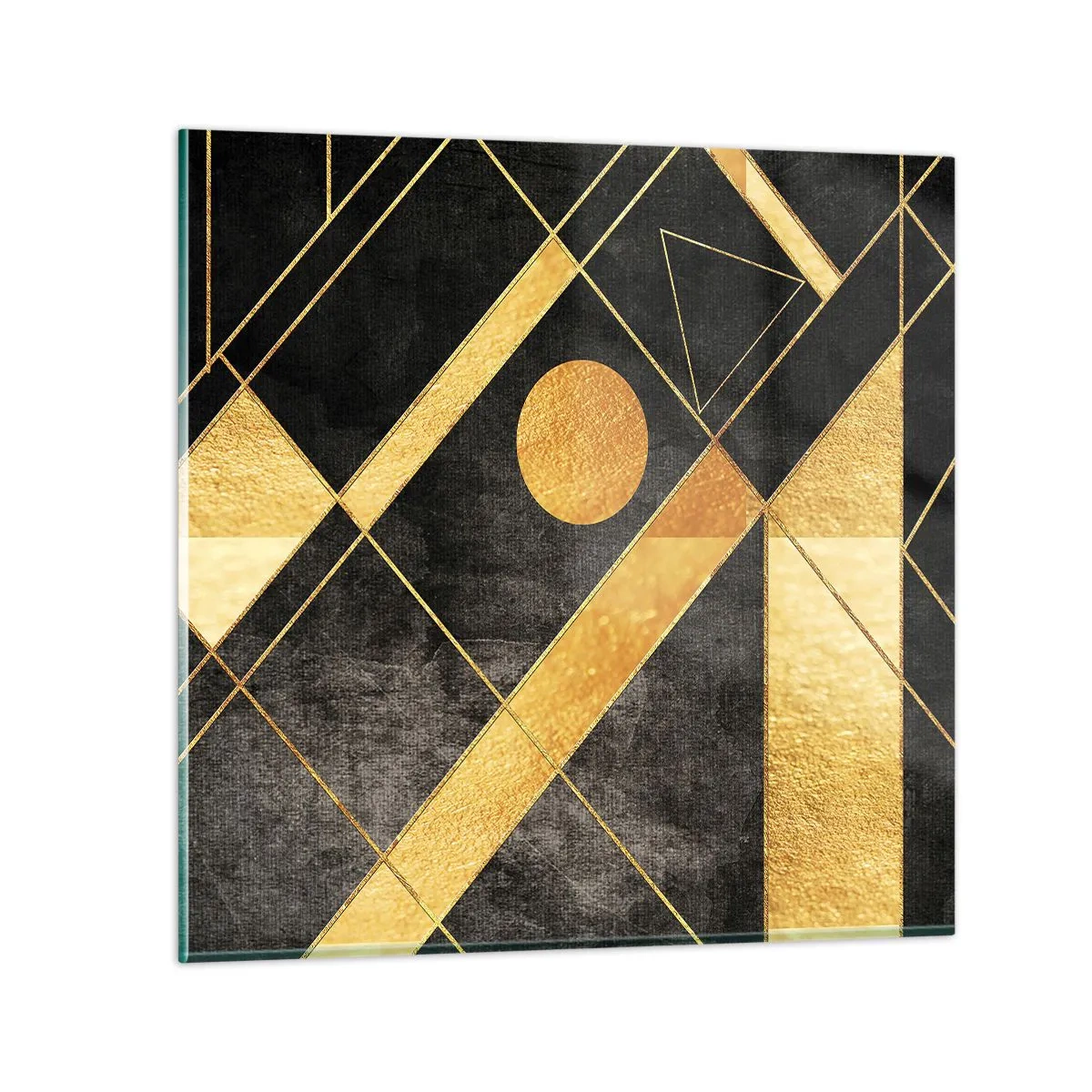 Obraz na skle - Slnko púšte - 60x60 cm