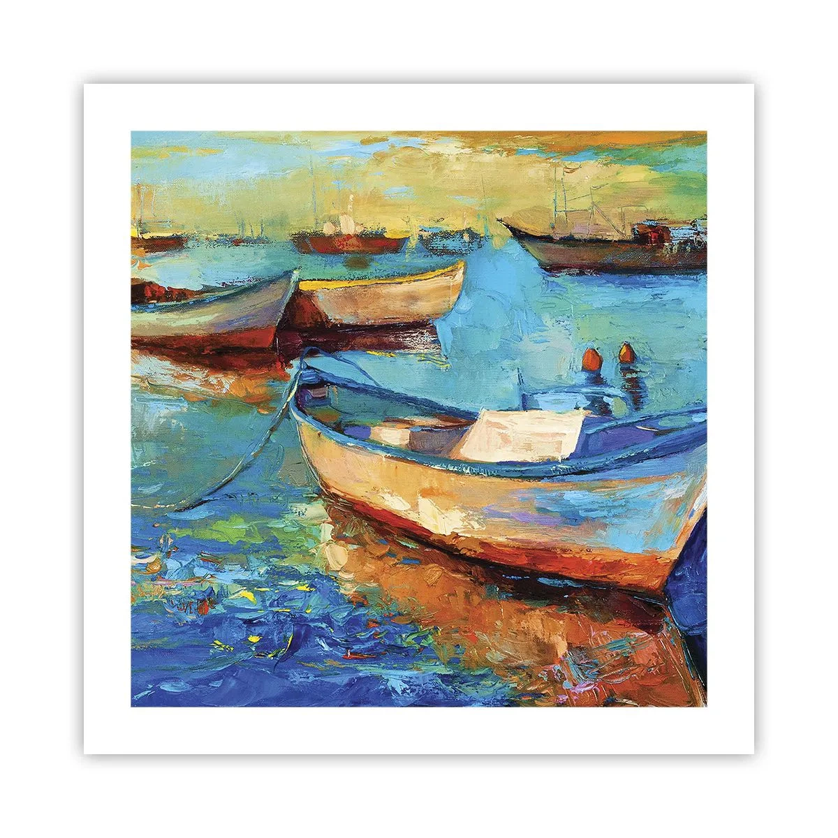 Plagát - V južnom zálive - 50x50 cm