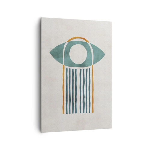 Obraz na plátne - Znaky a rituály - 70x100 cm