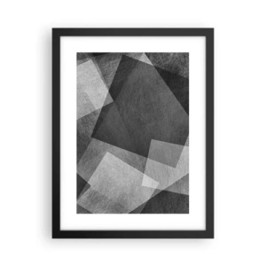 Plagát v čiernom ráme - Odveký symbol trvalosti a poriadku - 30x40 cm