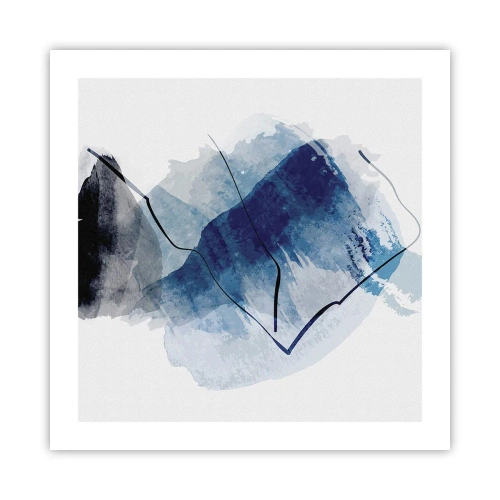 Plagát - Ľadová hora - 50x50 cm