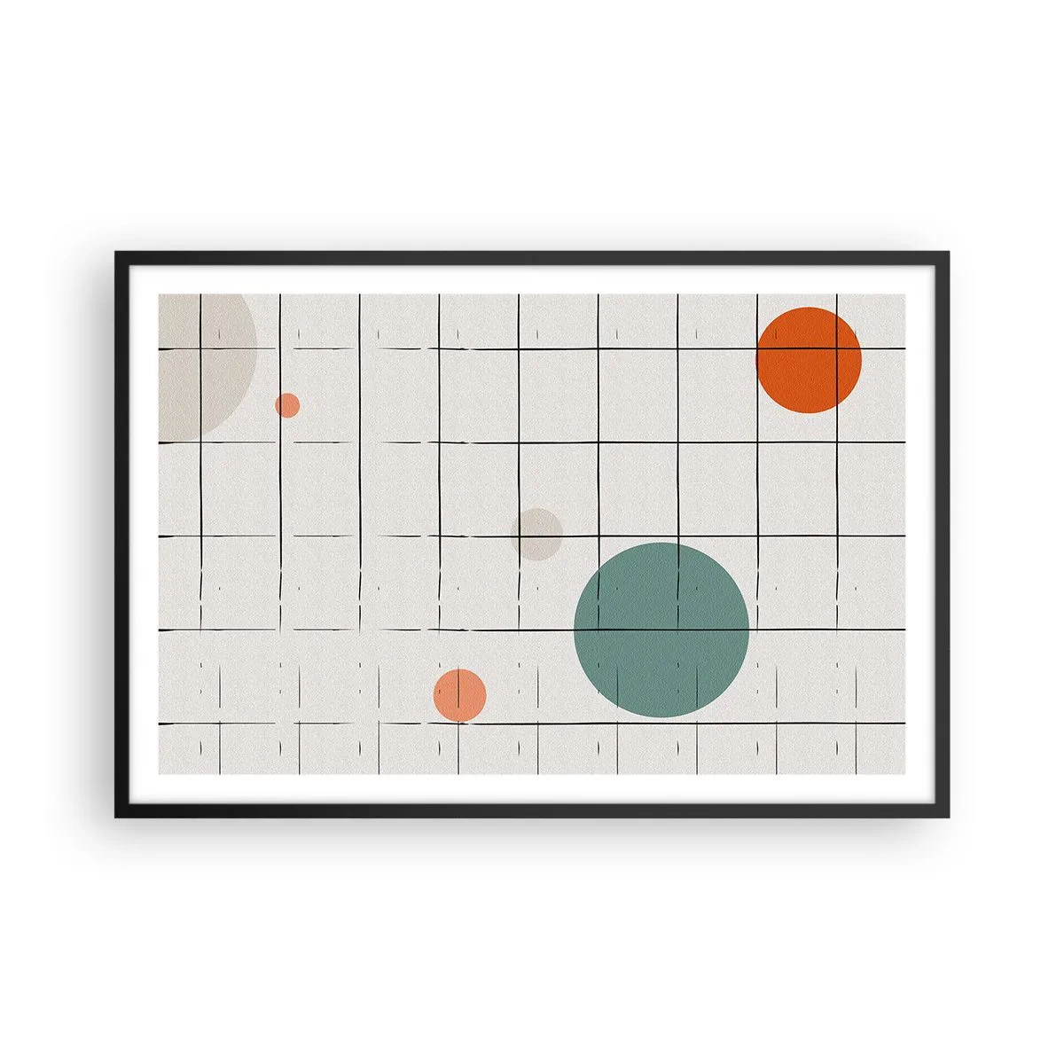Plagát v čiernom ráme - Uväznené. My alebo ony? - 91x61 cm