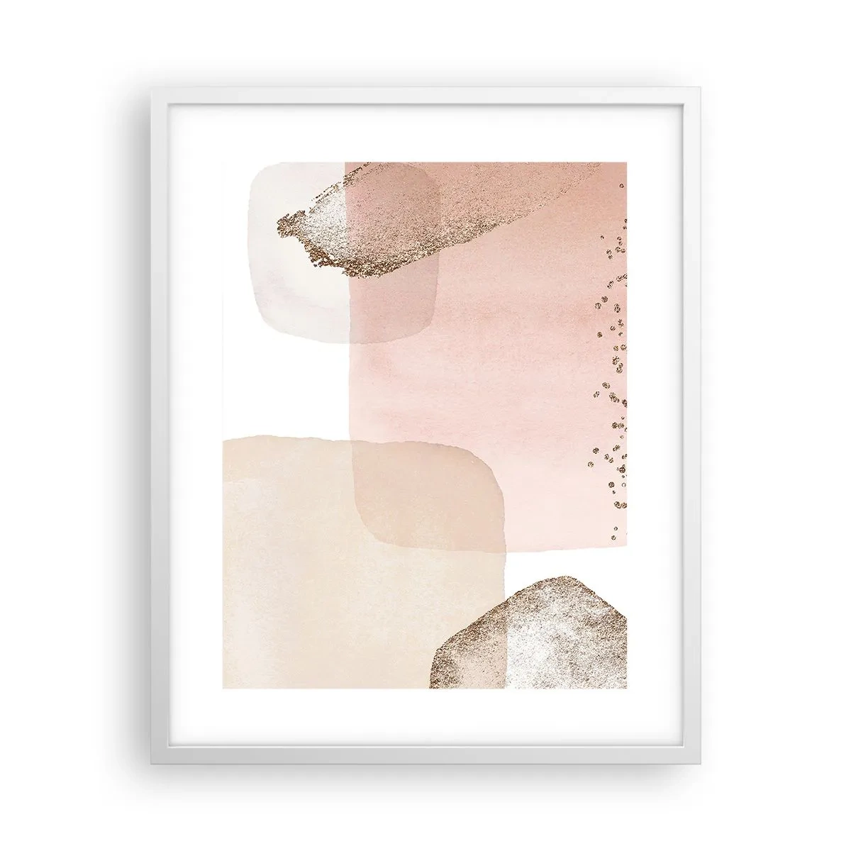 Plagát v bielom ráme - Pohľad cez farby - 40x50 cm