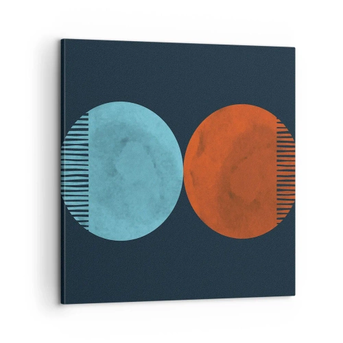 Obraz na plátne - Iba geometria? - 60x60 cm