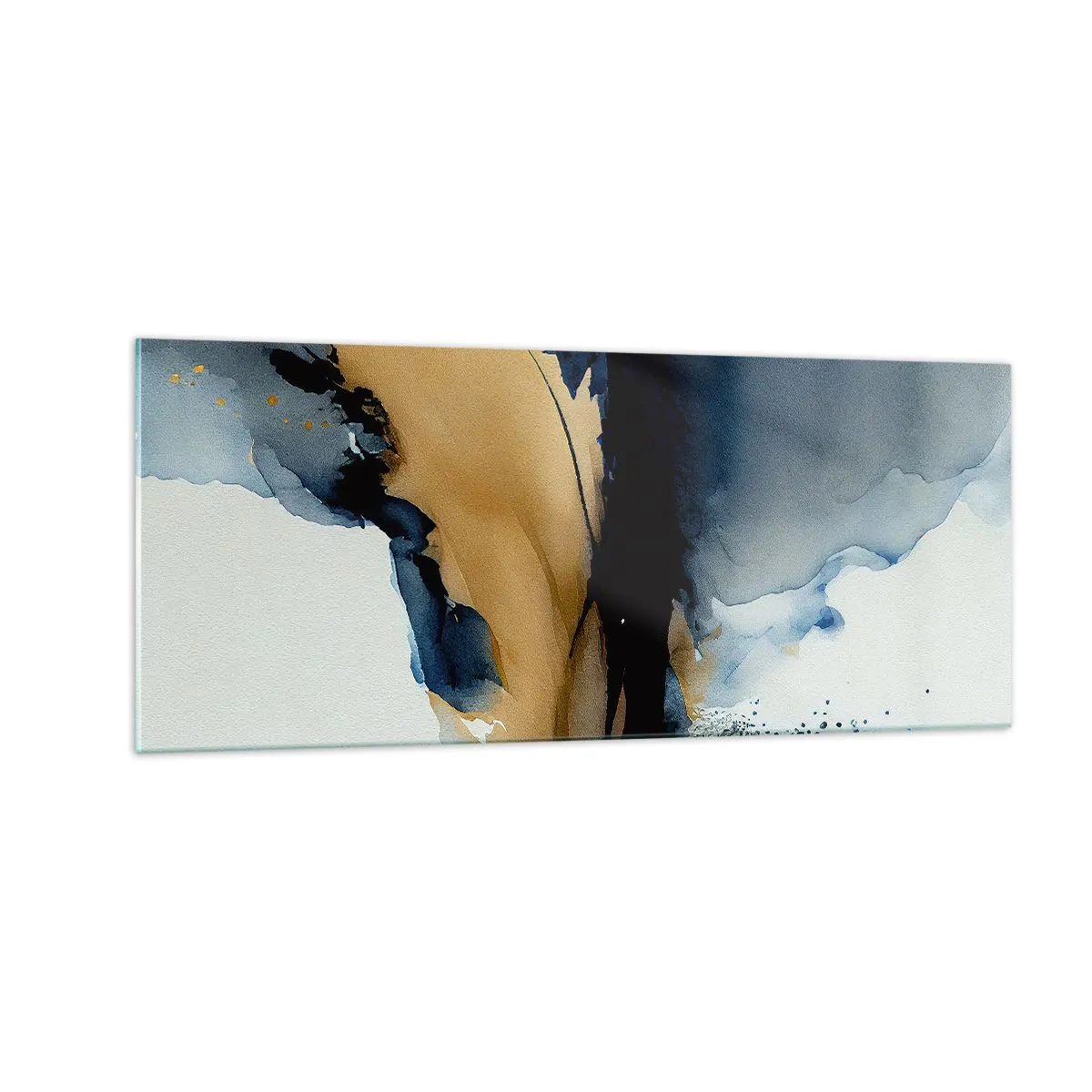 Obraz na skle - Za závojom - 100x40 cm