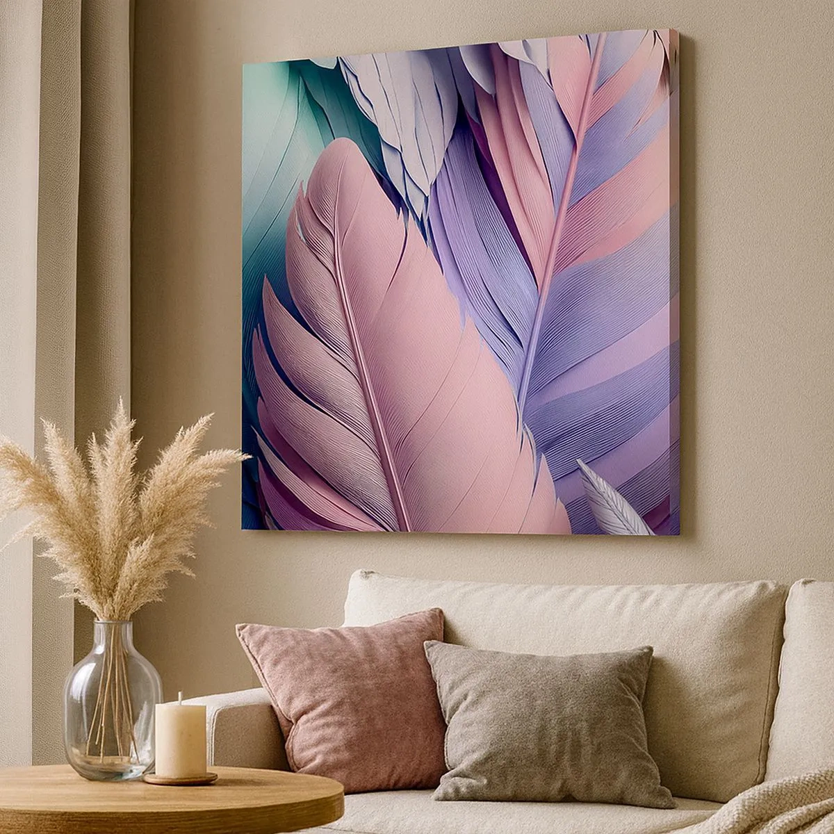 Obraz na plátne - Vtáčí štýl - 30x30 cm