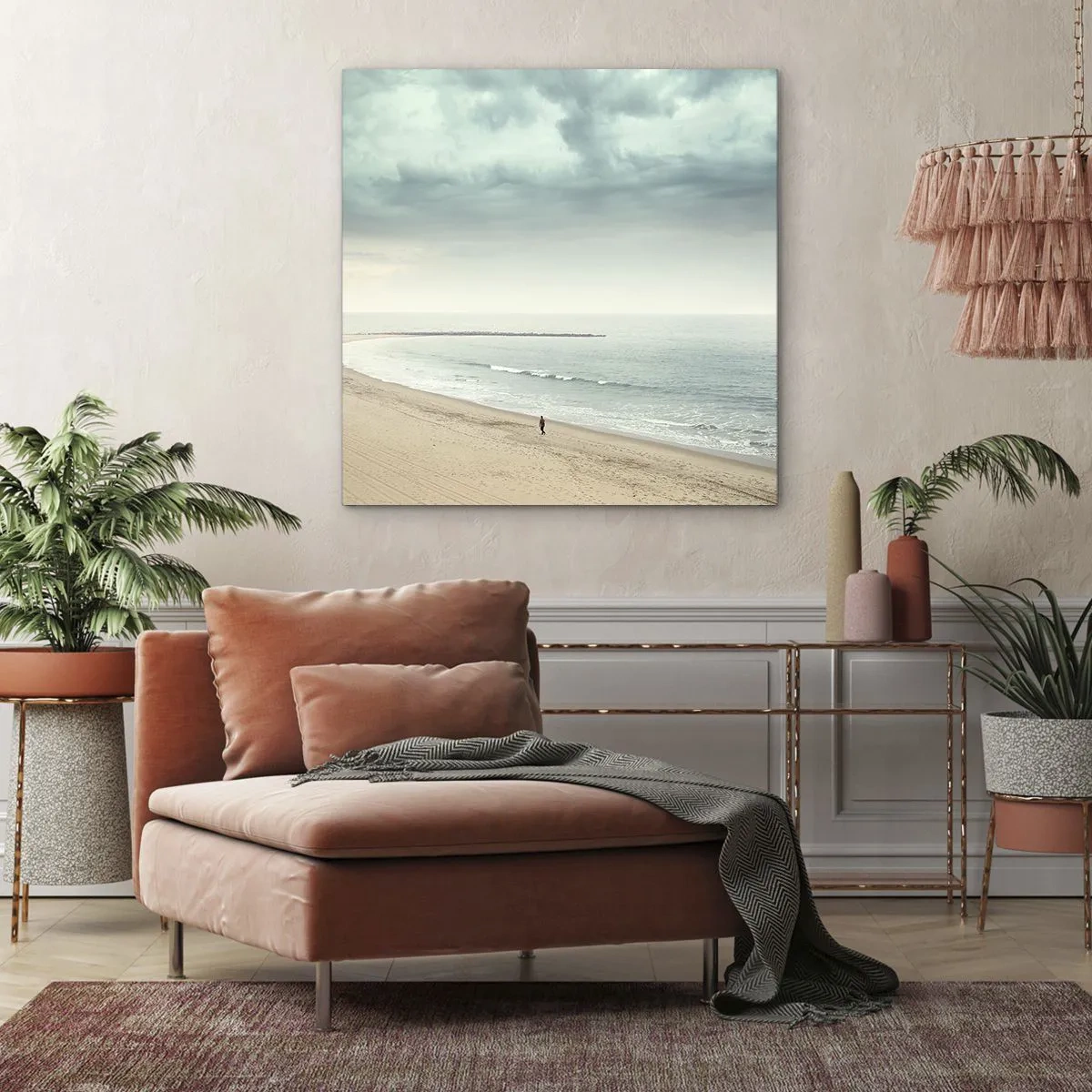 Obraz na plátne - Hľadám pokoj - 40x40 cm