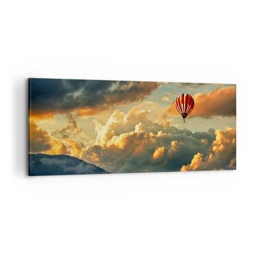Obraz na plátne - Letím, lebo chcem - 100x40 cm