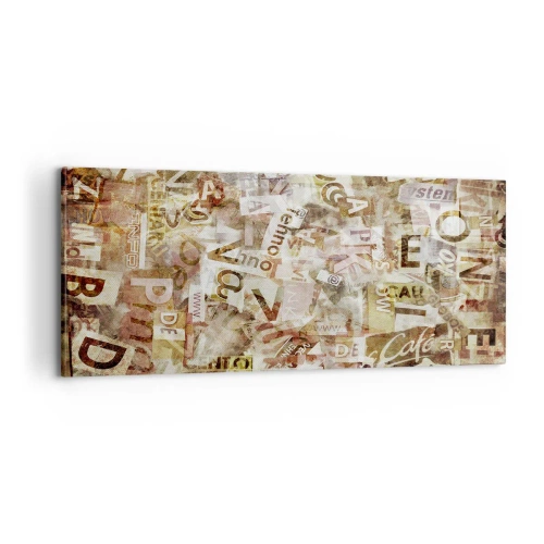 Obraz na plátne - Táraniny - 100x40 cm