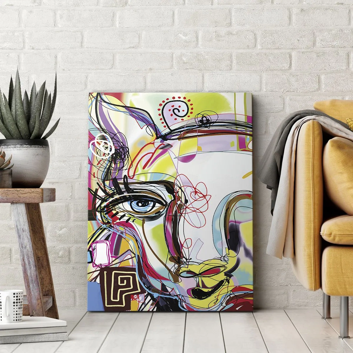 Obraz na plátne - Bohatstvo mačacej krásy - 50x70 cm