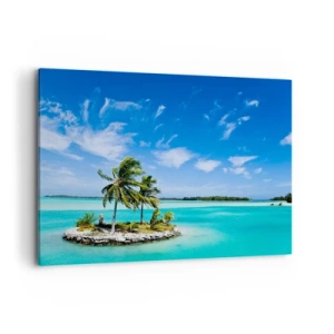 Obraz na plátne - Raj na zemi - 120x80 cm