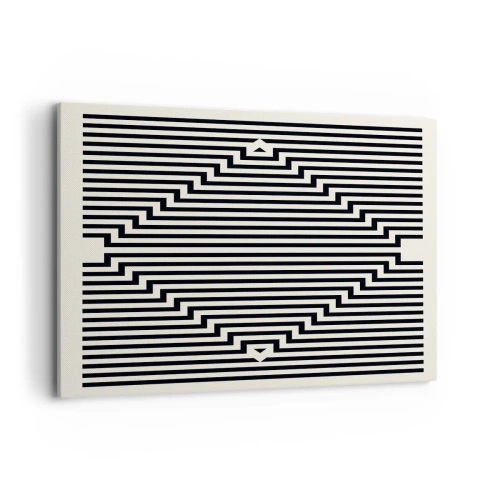 Obraz na plátne - Geometrická ilúzia - 120x80 cm