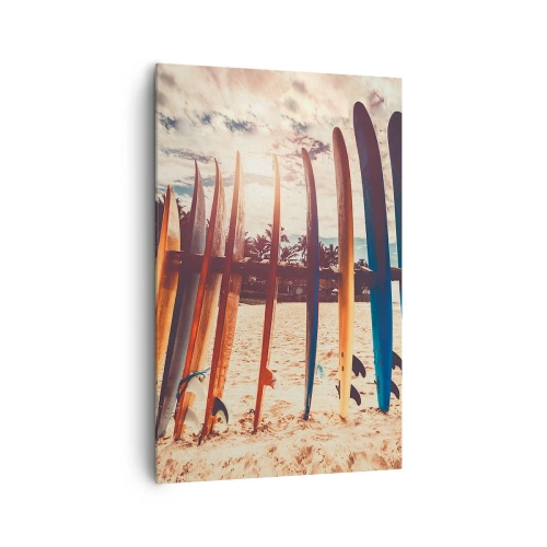 Obraz na plátne - Dobrú noc, tak zajtra. - 80x120 cm