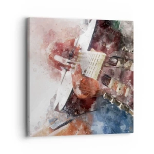 Obraz na plátne - Čo si o tom myslíš? - 30x30 cm