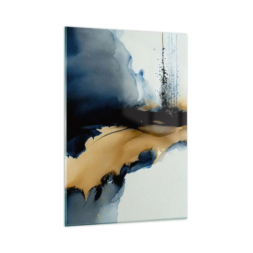 Obraz na skle - Za závojom - 80x120 cm