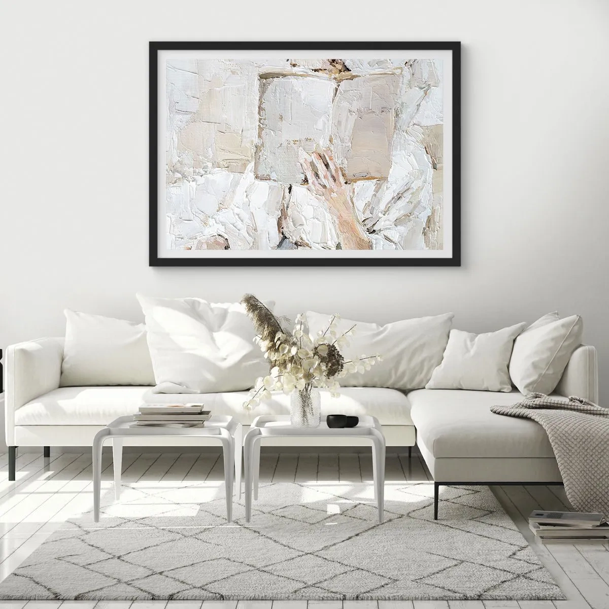 Plagát v čiernom ráme - V inom svete - 91x61 cm