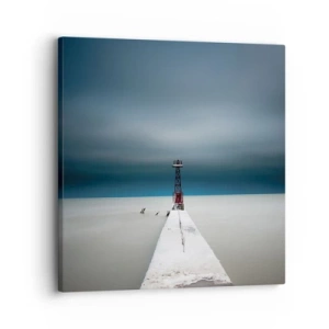 Obraz na plátne - Stretnúť sa s nekonečnom - 30x30 cm