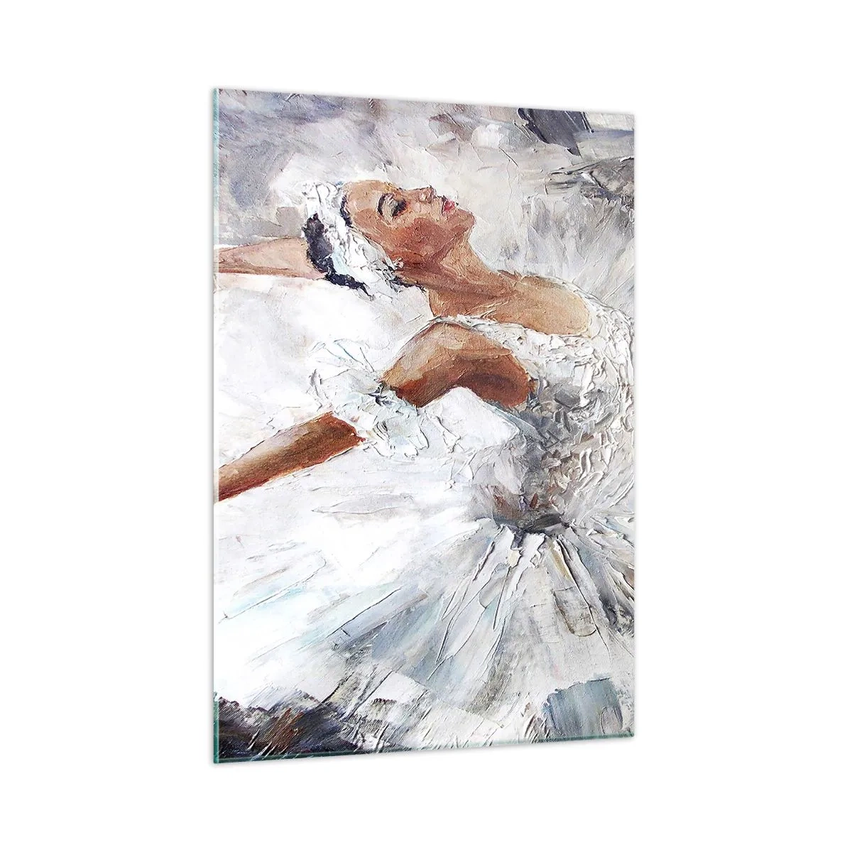 Obraz na skle - Jemná a ľahká ako tyl - 50x70 cm