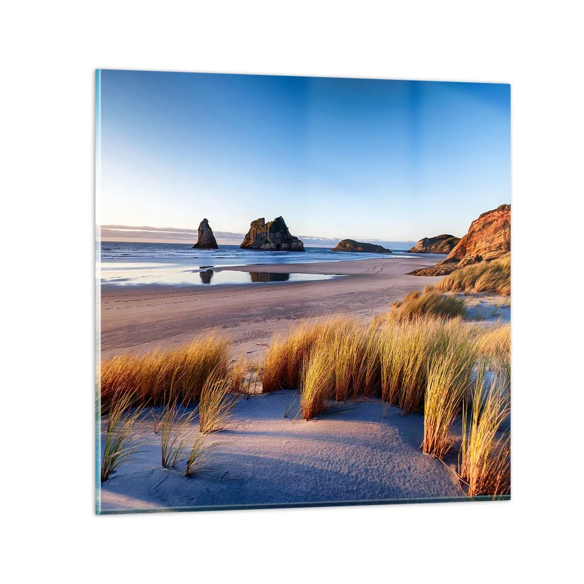 Obraz na skle - Pre hľadačov pokoja - 30x30 cm