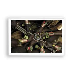 Plagát v bielom ráme - Sme spolu - 91x61 cm