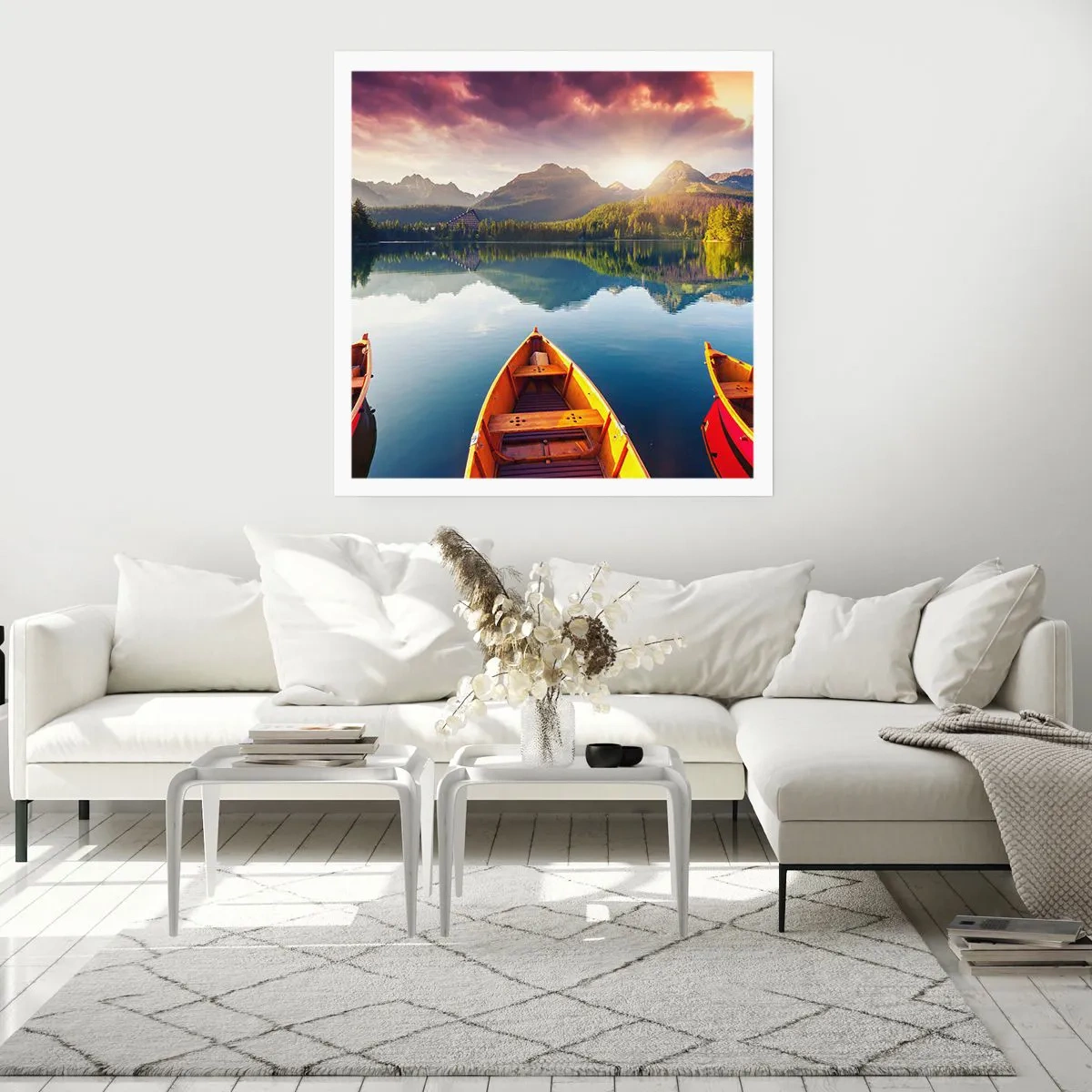 Plagát - Nič proti prírode - 60x60 cm