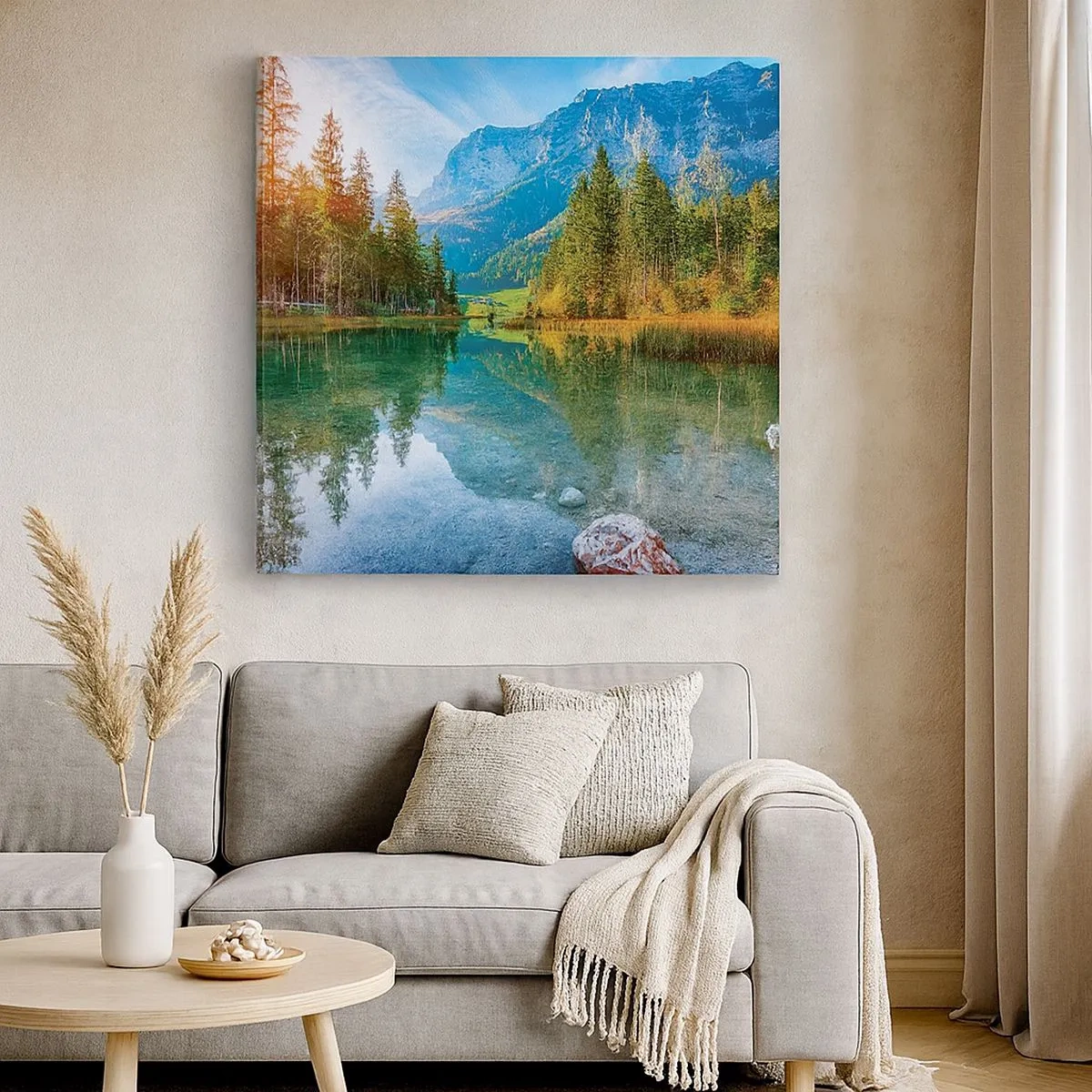 Obraz na plátne - Nežnosť jesene - 30x30 cm