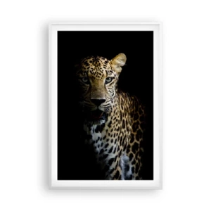 Plagát v bielom ráme - Temná krása - 61x91 cm