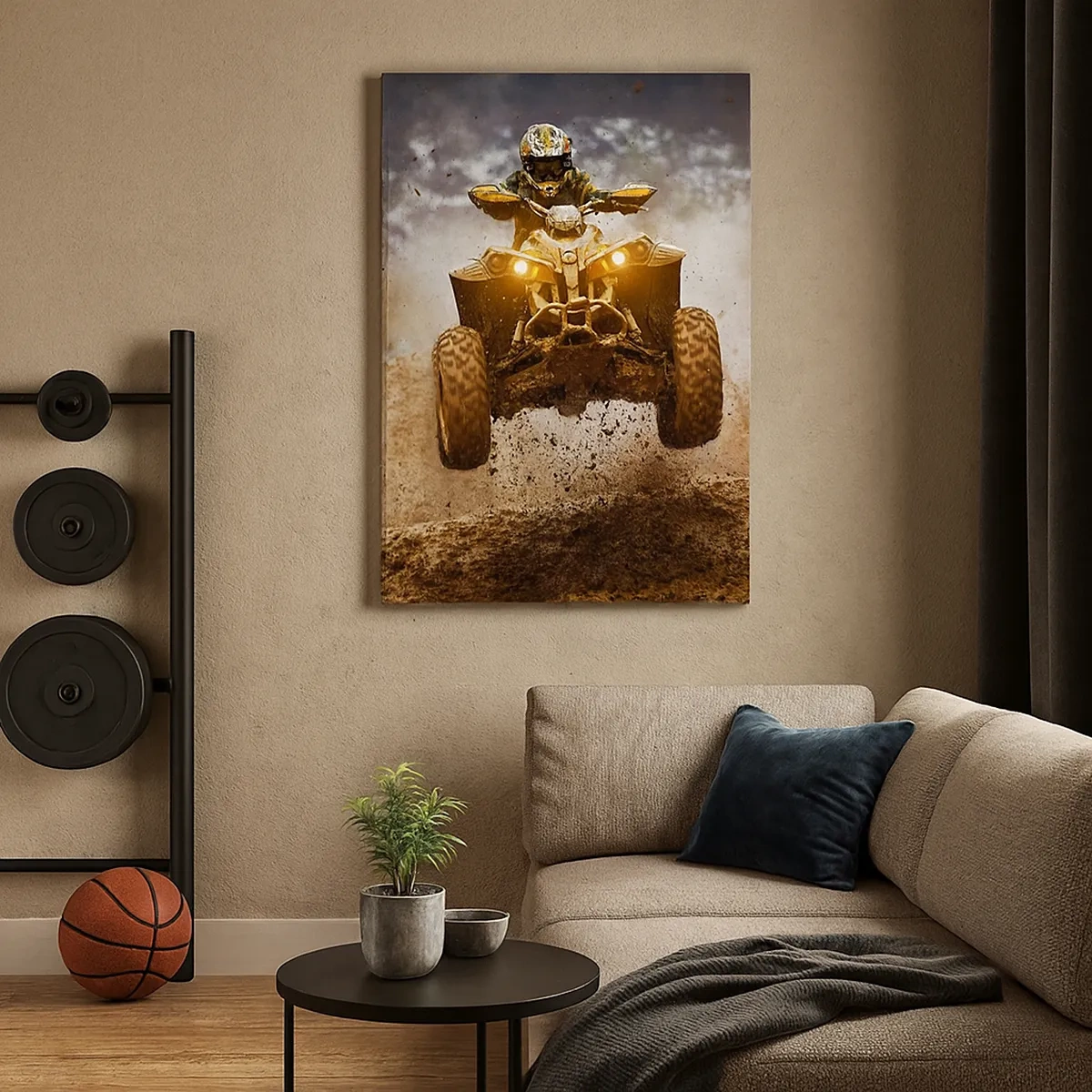 Obraz na plátne - No risk no fun - 50x70 cm