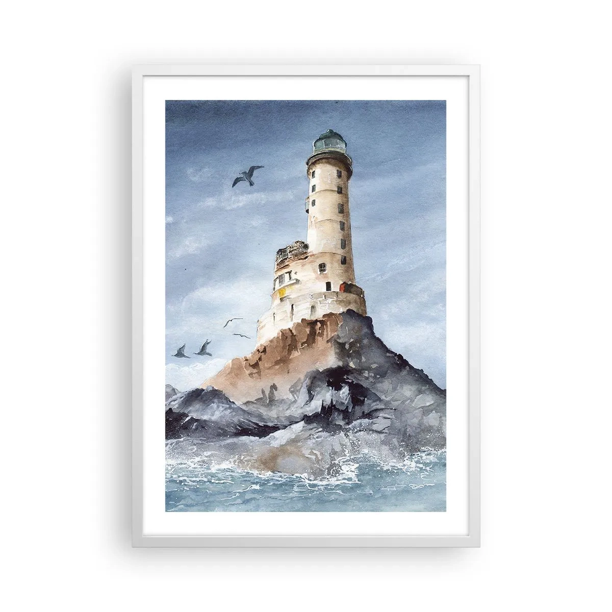 Plagát v bielom ráme - Nepremožiteľná - 50x70 cm