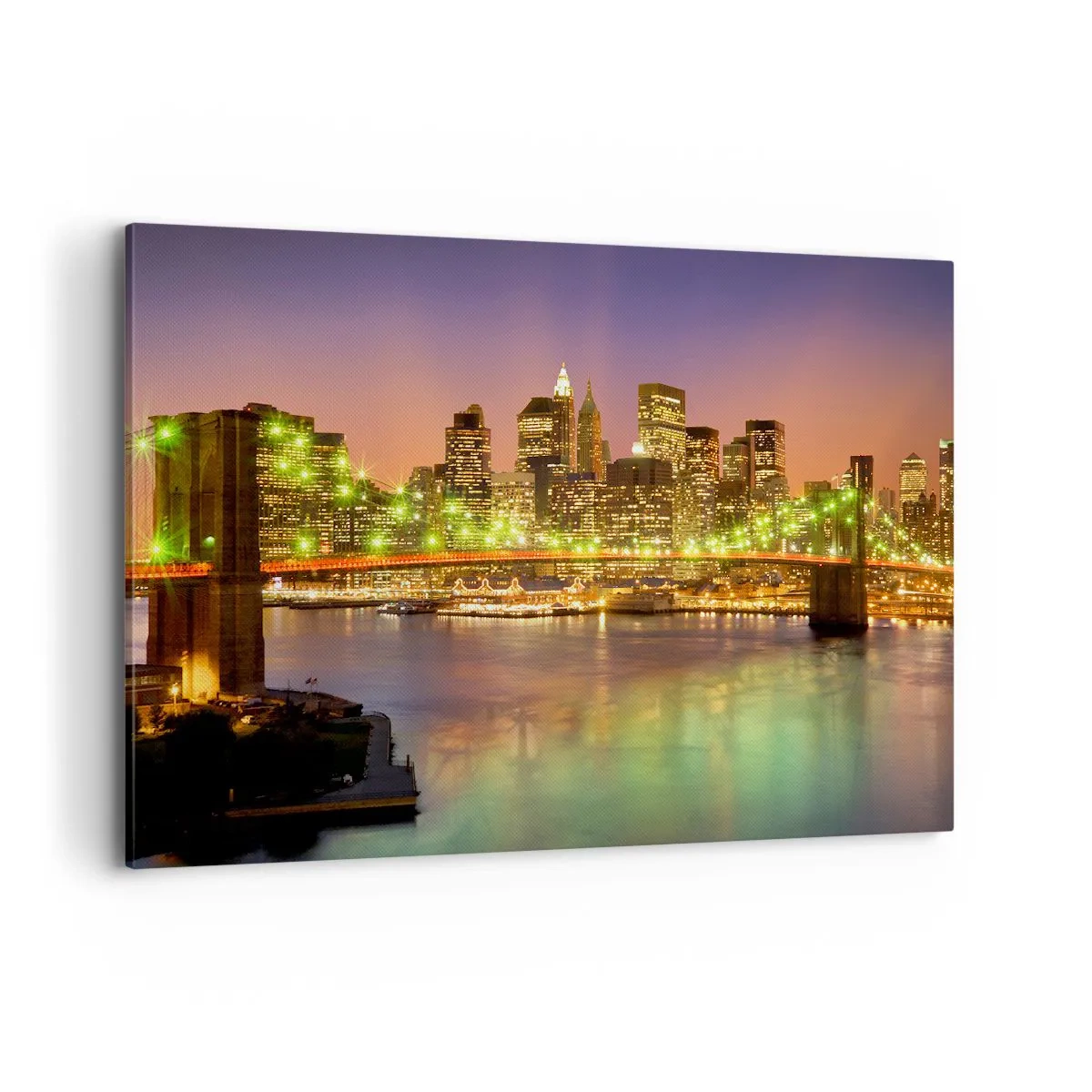 Obraz na plátne - Tu svetlo nikdy nezhasne - 100x70 cm