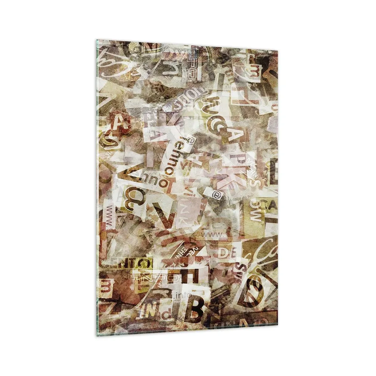 Obraz na skle - Táraniny - 80x120 cm