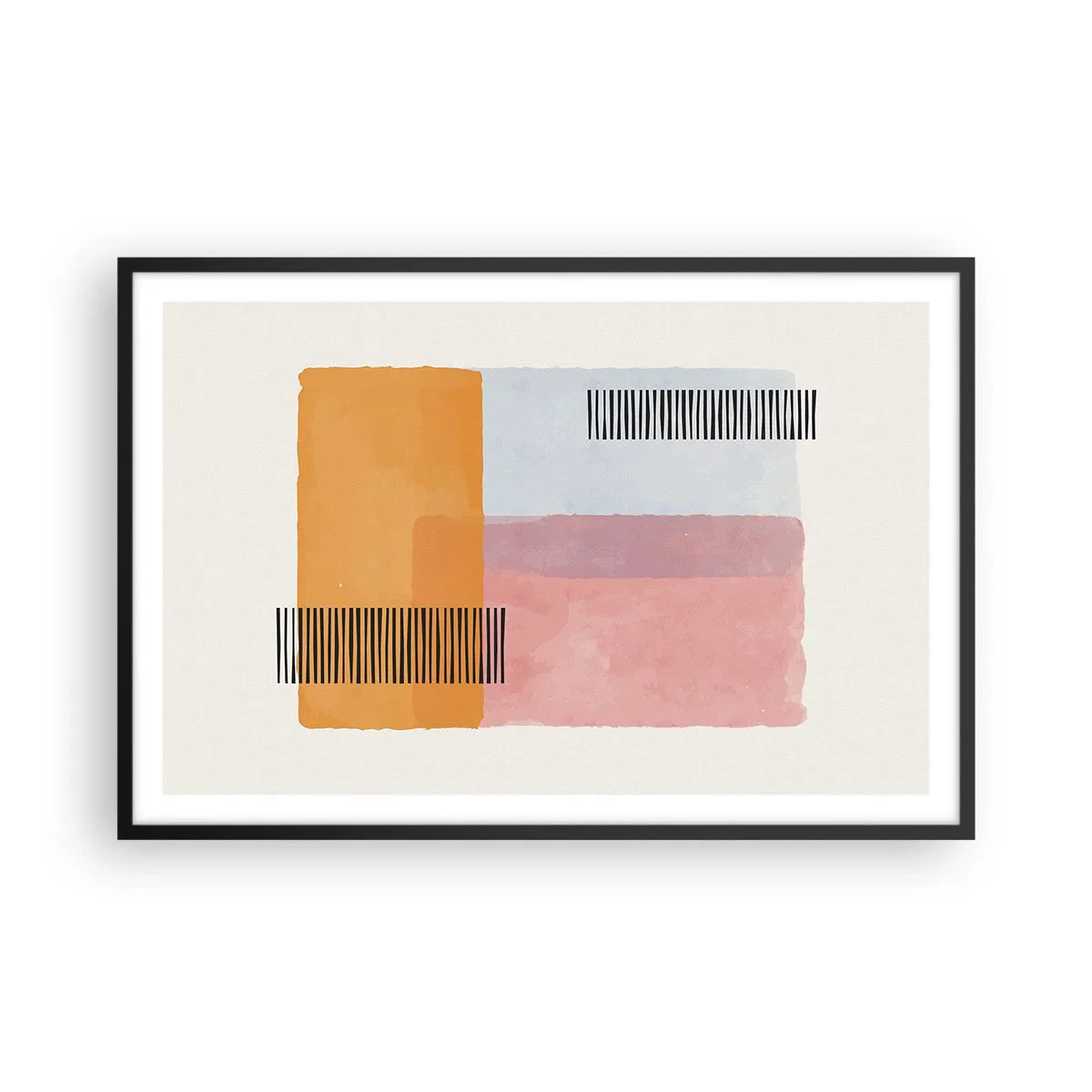 Plagát v čiernom ráme - Z rohu do rohu - 91x61 cm