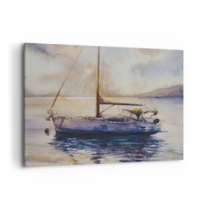 Obraz na plátne - Večer v zátoke - 100x70 cm