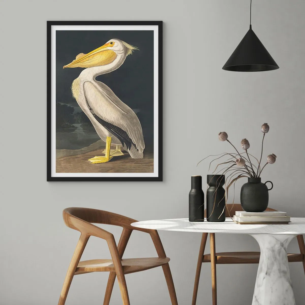 Plagát v čiernom ráme - Plný hrdosti - 70x100 cm