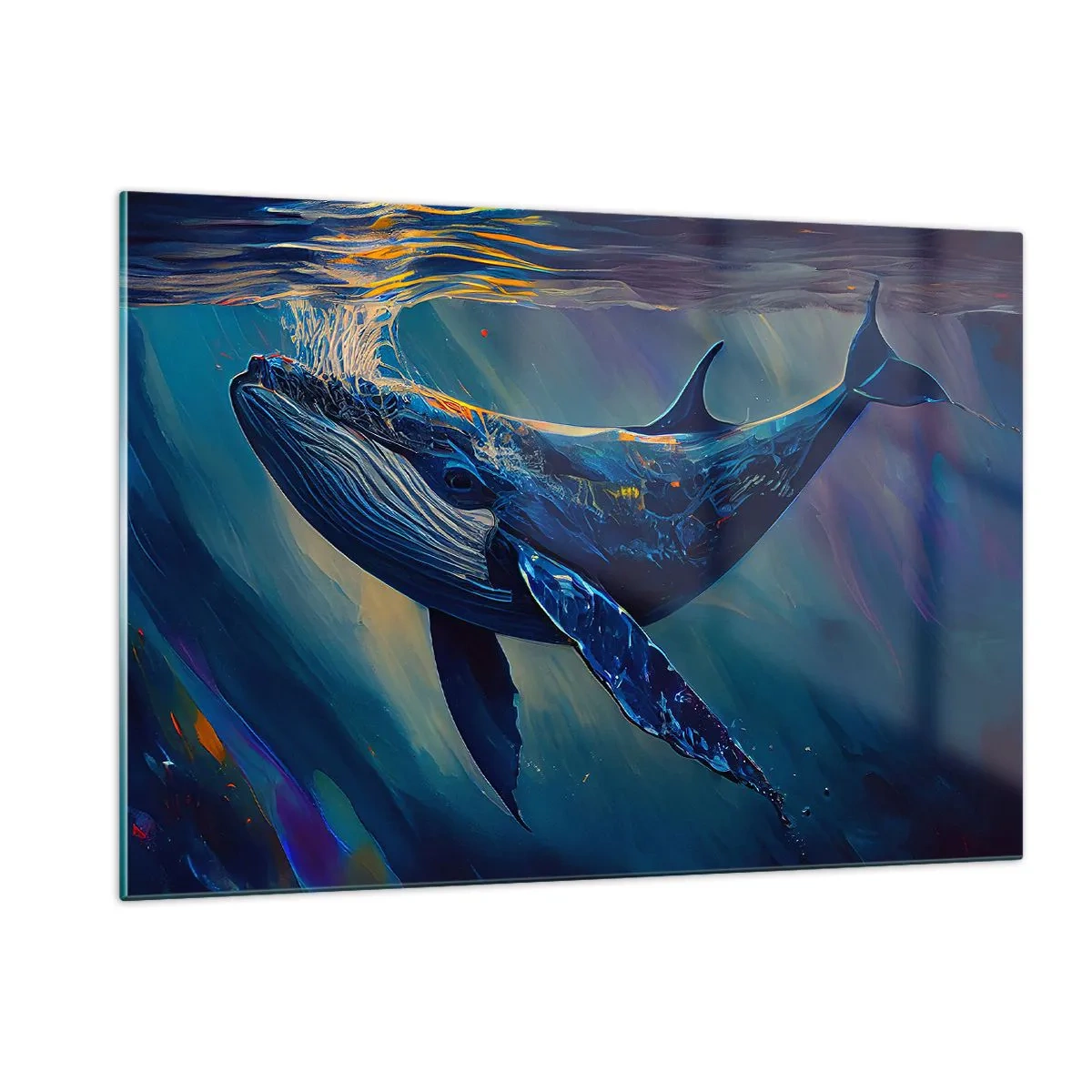 Obraz na skle - Vitaj v mojom svete - 120x80 cm