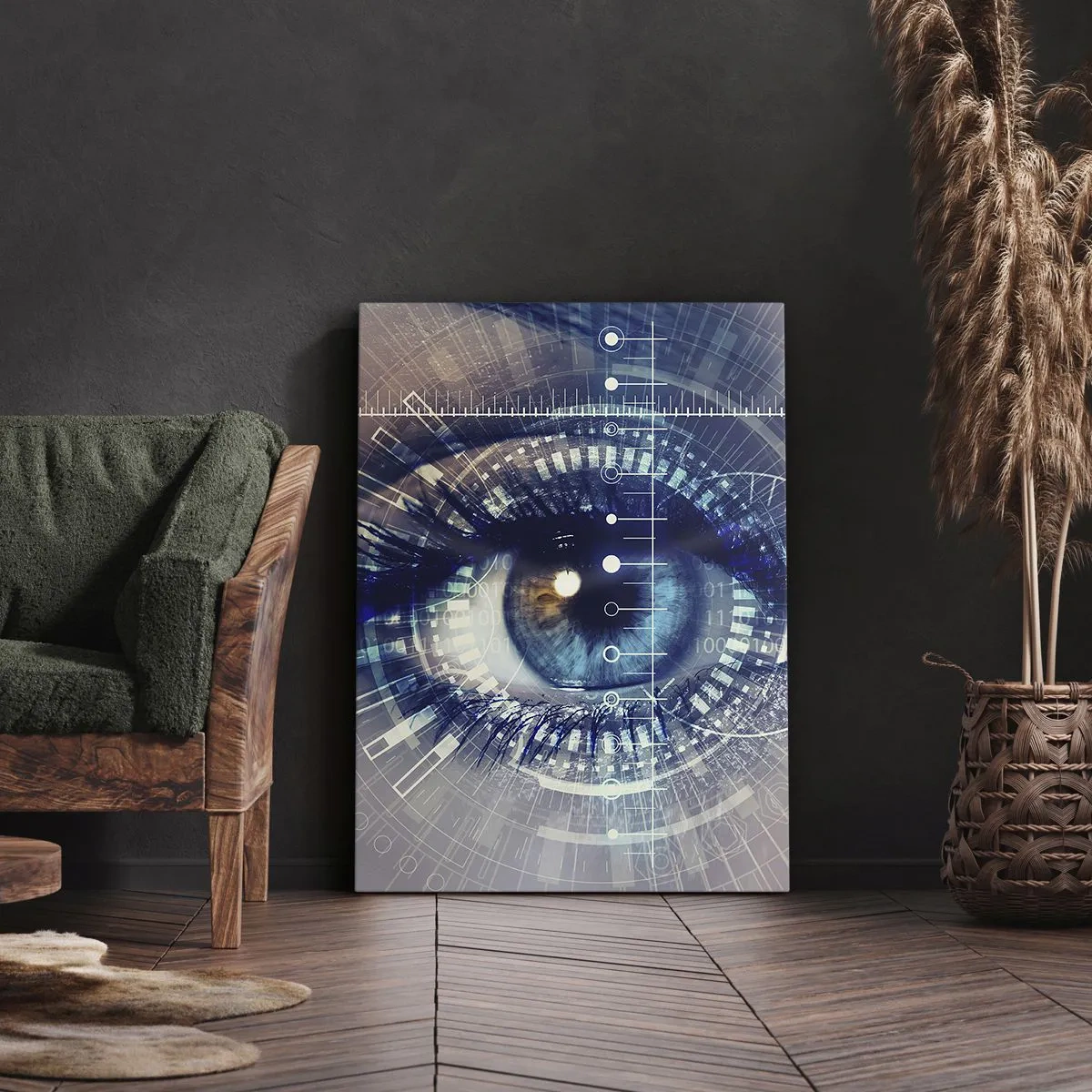 Obraz na plátne - Myslíš si, že ma poznáš - 80x120 cm