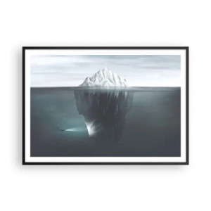Plagát v čiernom ráme - Podvodné tajomstvo - 100x70 cm
