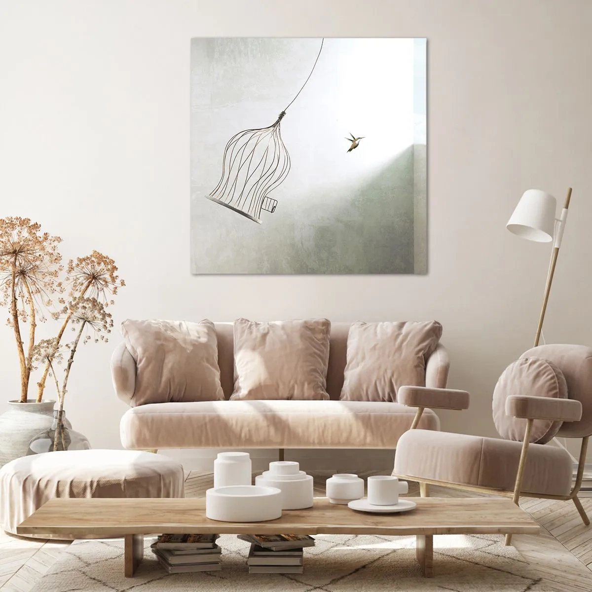 Obraz na plátne - Vo svojom živle - 40x40 cm