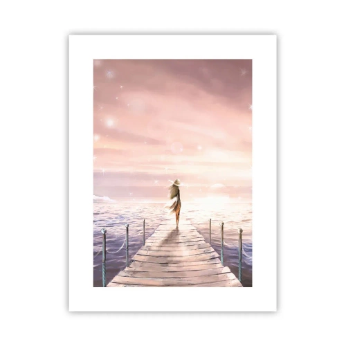 Plagát - Vo svetle sna - 30x40 cm