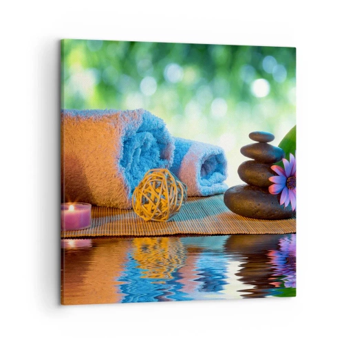 Obraz na plátne - Čas pre telo - 50x50 cm