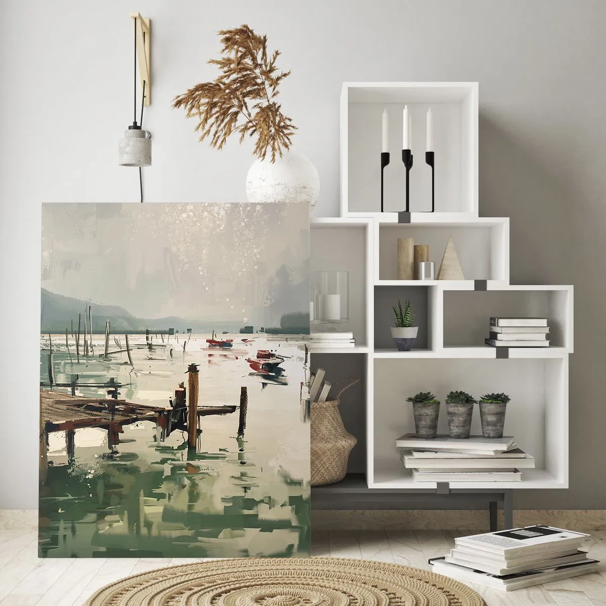 Obraz na skle - Zaliate roztaveným mesiacom - 80x120 cm