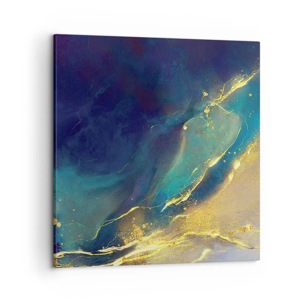 Obraz na plátne - Zlatý močiar - 50x50 cm