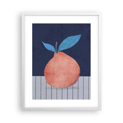 Plagát v bielom ráme - Konvexita a rovina - 40x50 cm