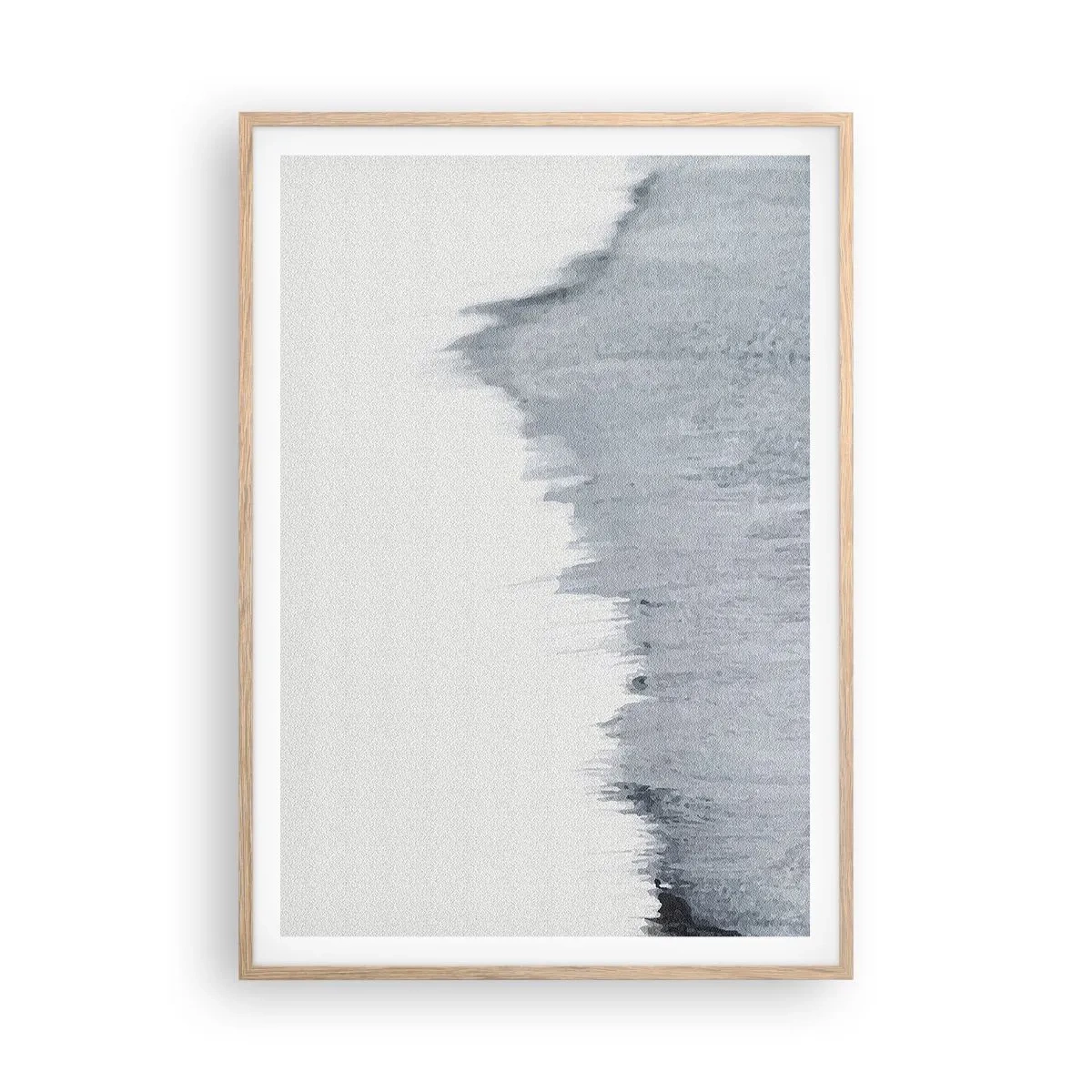 Plagát v ráme zo svetlého duba - Tajomný záznam - 70x100 cm